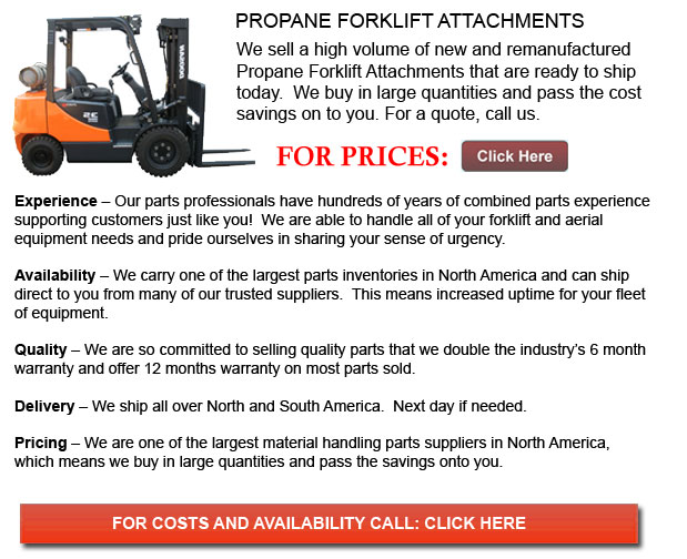 Attachment for Propane Forklift