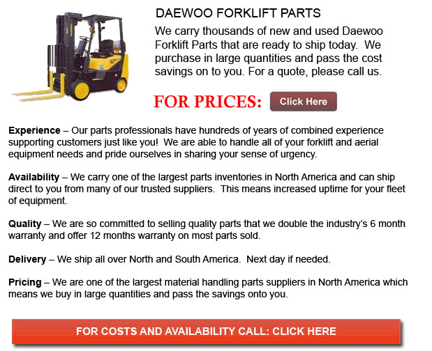 Daewoo Forklift Part