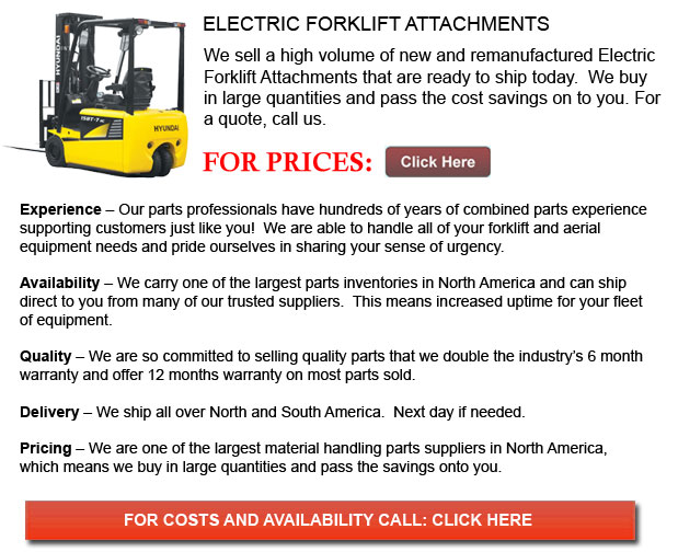 Electric Forklift Attachment