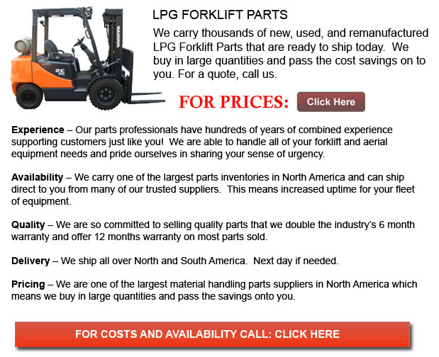 Parts for LPG Forklift