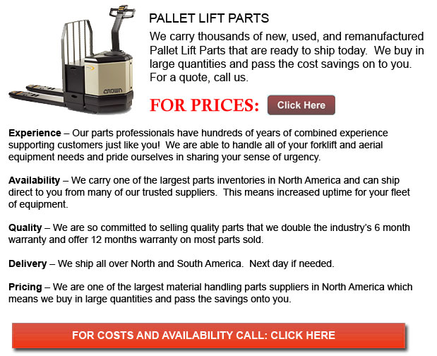 Parts for Pallet Lifts