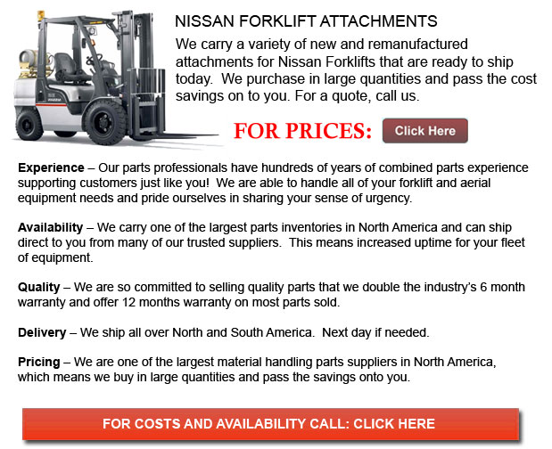 Attachment for Nissan Forklifts