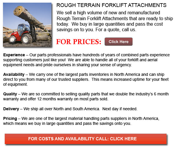 Attachments for Rough Terrain Forklift