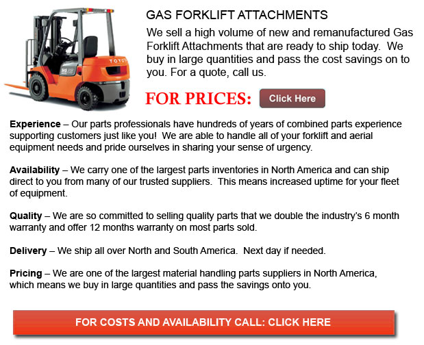 Attachments for Gas Forklifts