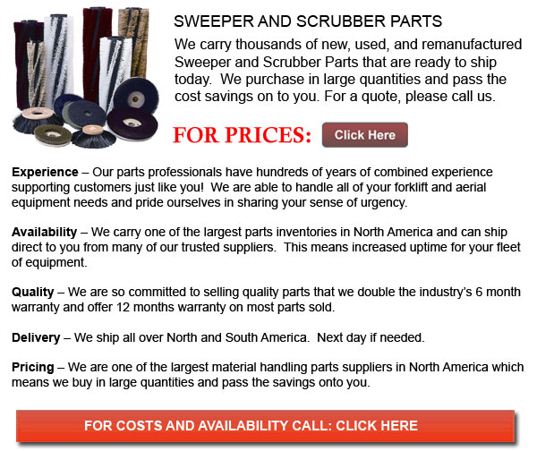 Parts for Sweepers and Scrubbers