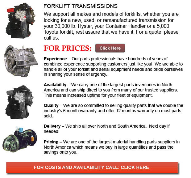 Forklift Transmission