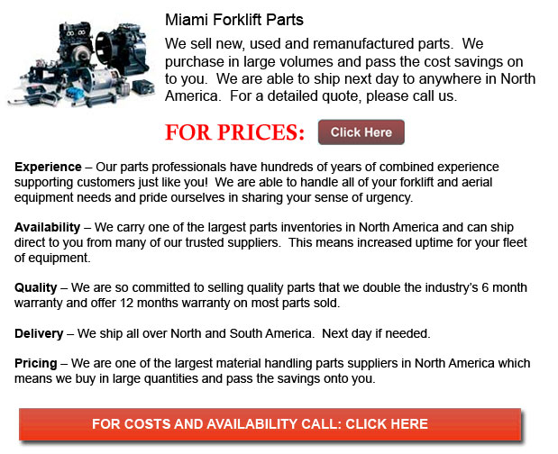 Miami Forklift Parts