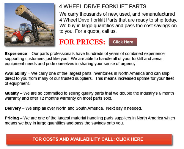 4 Wheel Drive Forklift Part