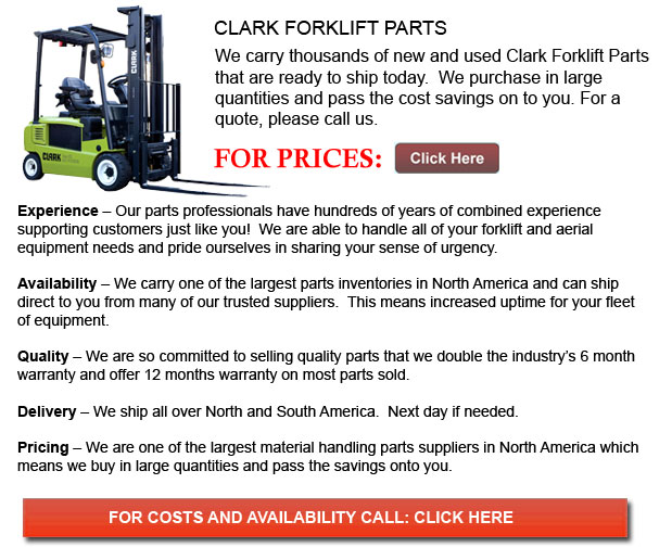 Clark Forklift Parts