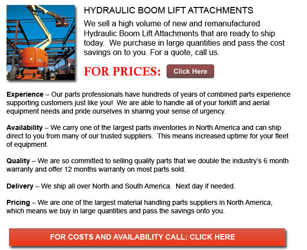 Attachments for Hydraulic Boom Lifts