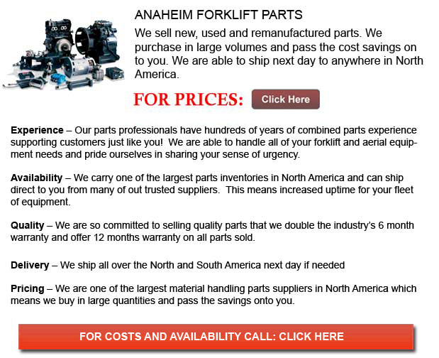 Anaheim Forklift Parts