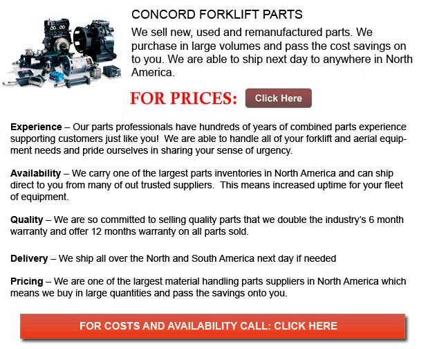 Concord Forklift Parts