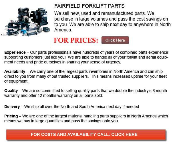 Fairfield Forklift Parts