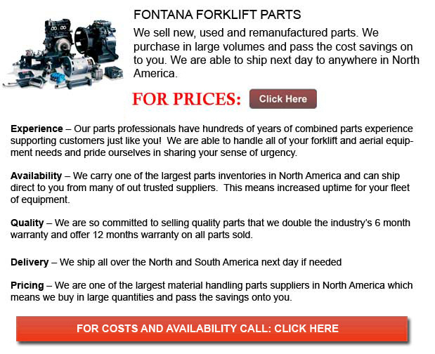 Fontana Forklift Parts