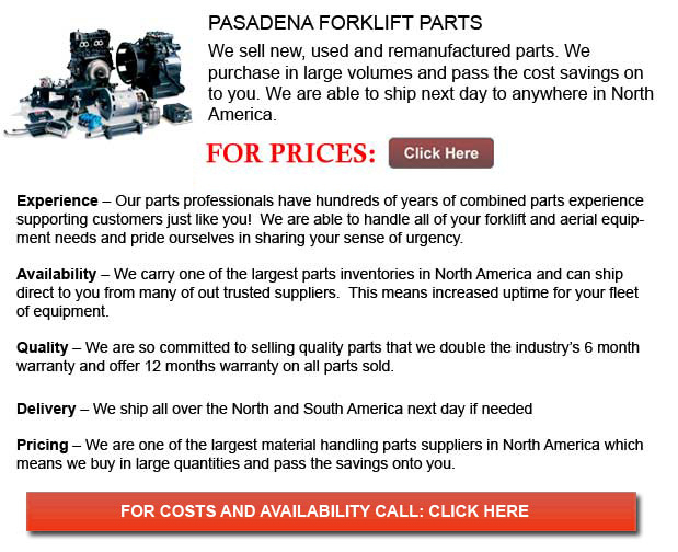 Pasadena Forklift Parts