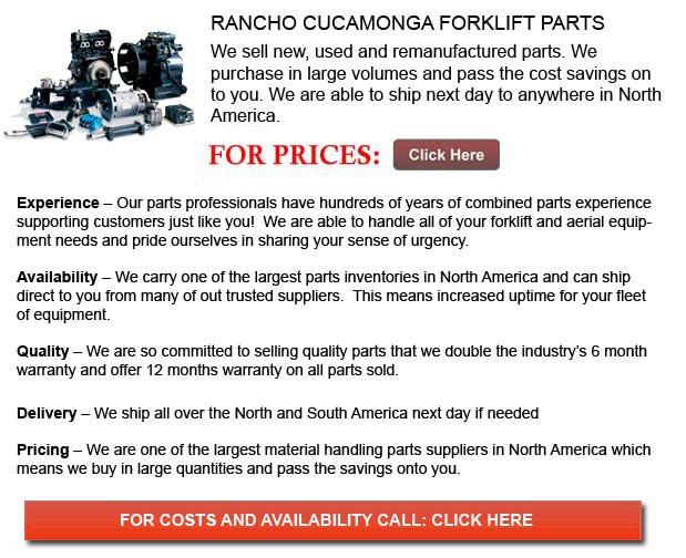 Rancho Cucamonga Forklift Parts