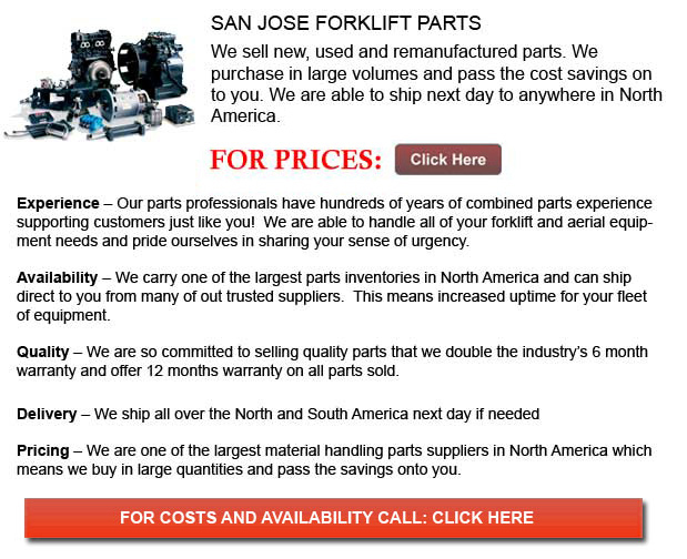 San Jose Forklift Parts