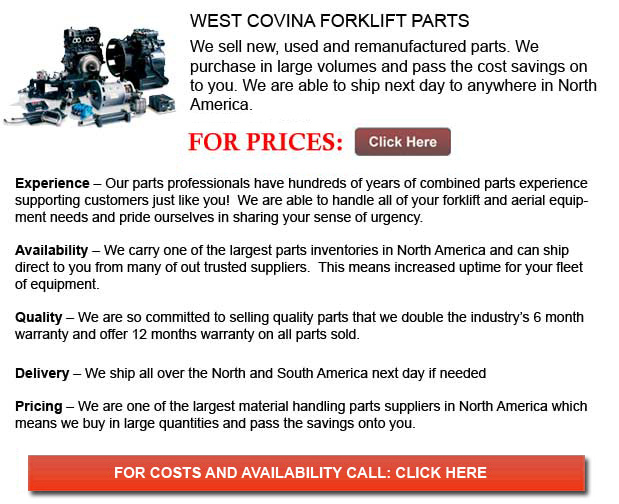 West Covina Forklift Parts