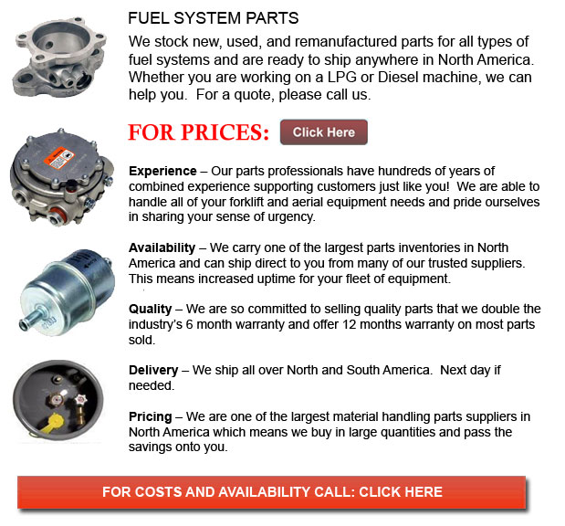 Hyster Fuel Systems