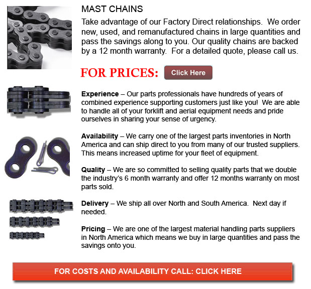 Hyster Mast Chains