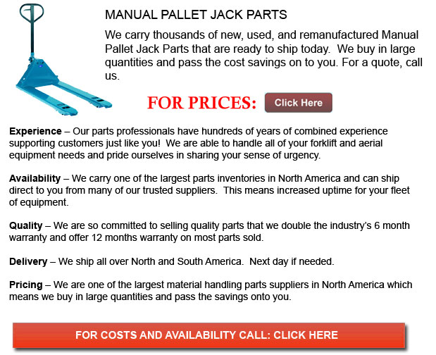 Parts for Manual Pallet Jack