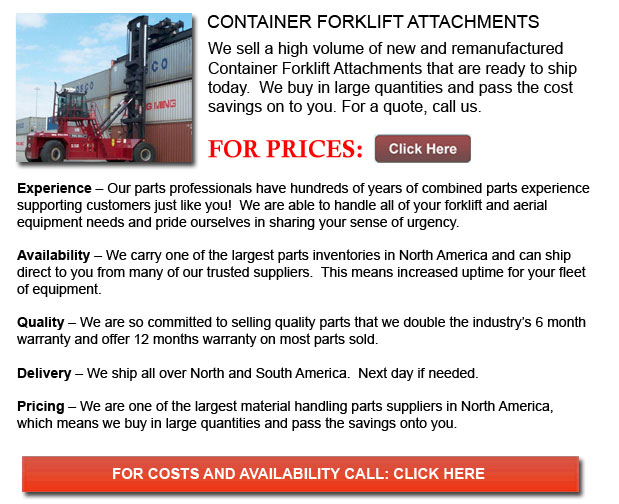Container Forklift Attachments