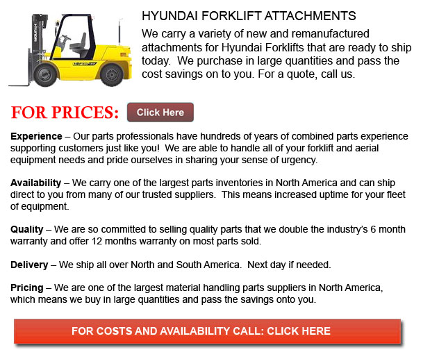 Hyundai Forklift Attachment