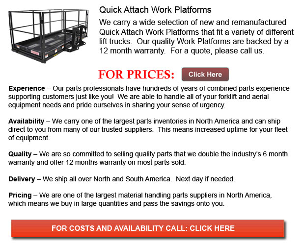 Quick Attach Work Platform