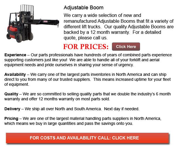 Adjustable Booms