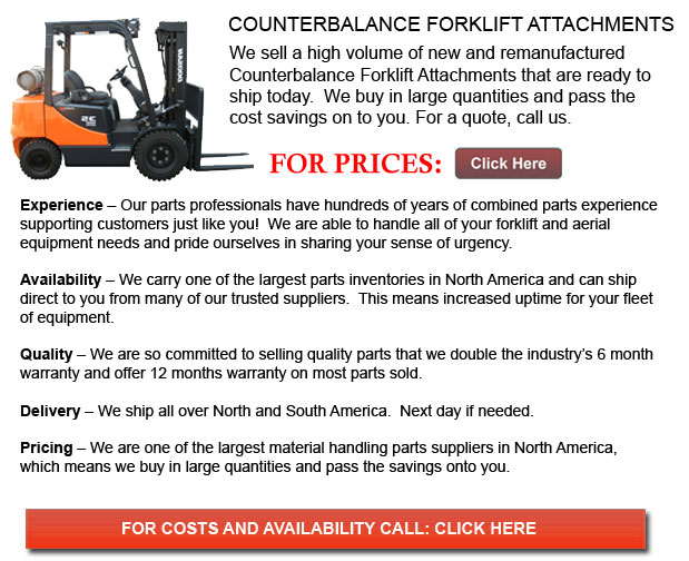 Counterbalance Forklift Attachment