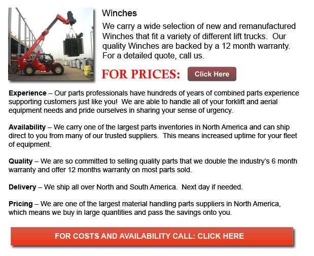 Winches for Forklift