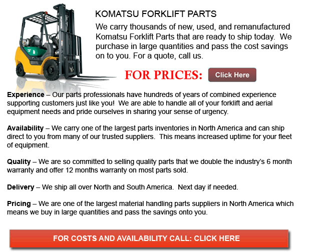 Komatsu Forklift Part