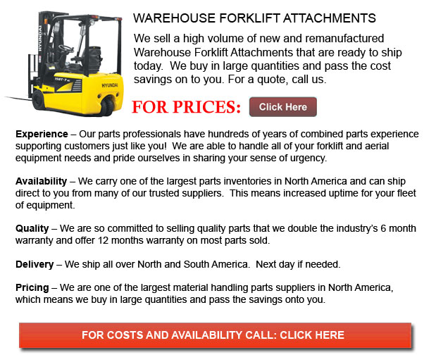 Warehouse Forklift Attachments