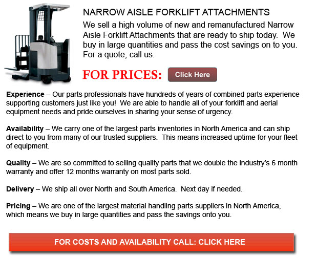 Narrow Aisle Forklift Attachments
