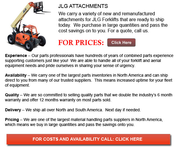 Attachments for JLG