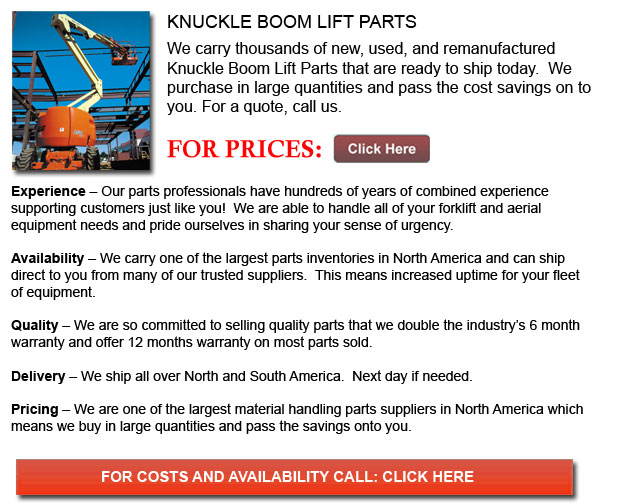 Parts for Knuckle Boom Lift