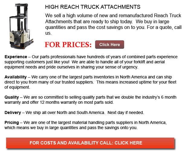 Attachments for High Reach Trucks