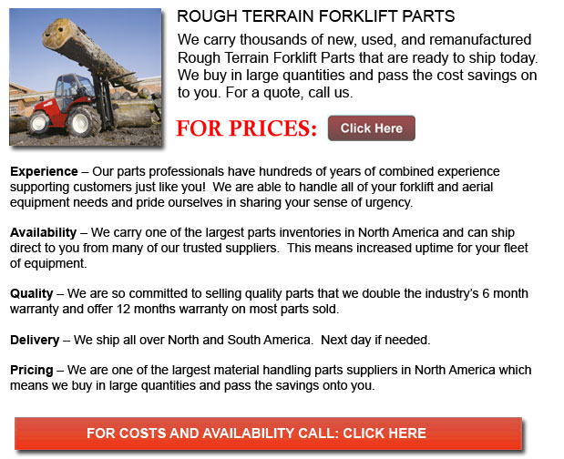 Parts for Rough Terrain Forklifts