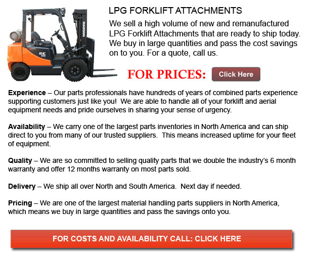 LPG Forklift Attachments