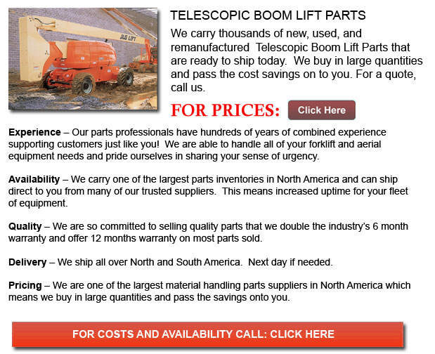 Parts for Telescopic Boom Lifts