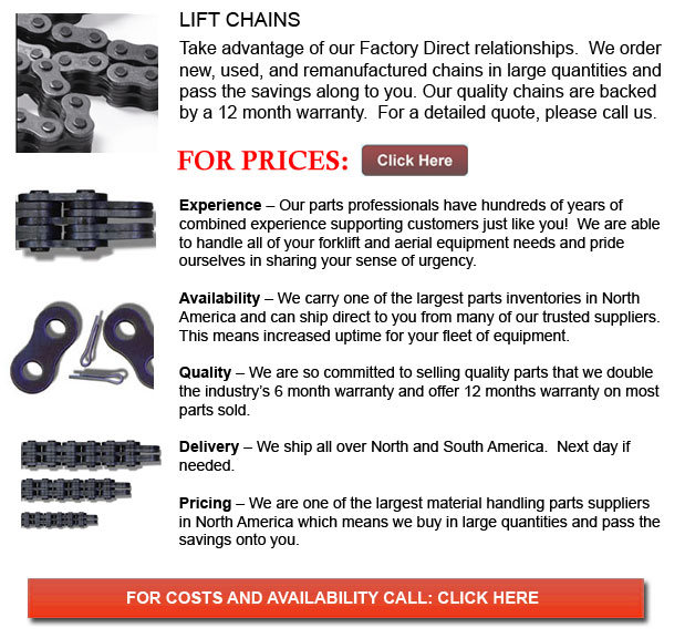 Chain for Forklift