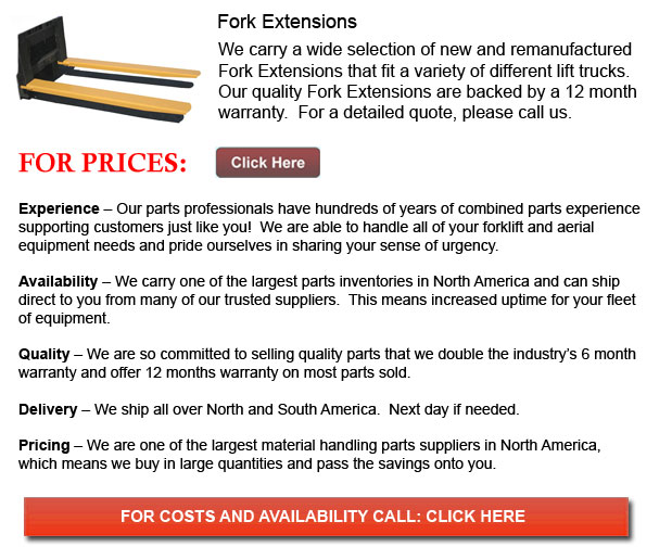 Fork Extension for Forklift