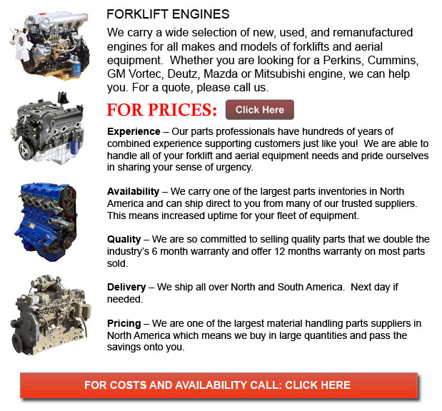Engines for Forklifts