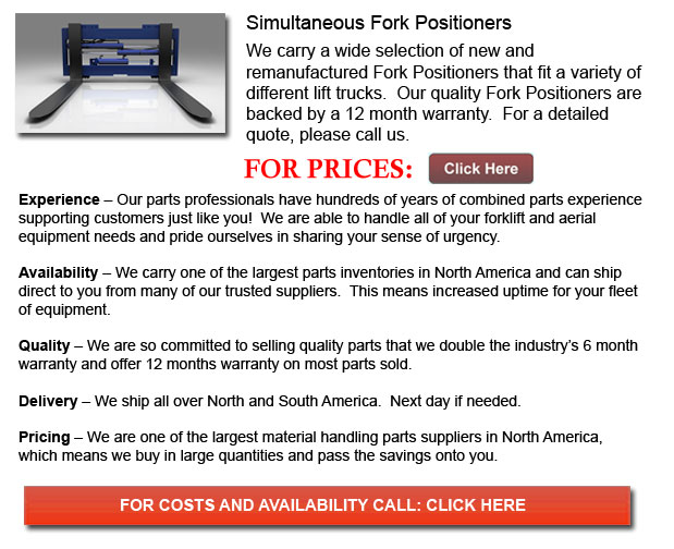 Simultaneous Fork Positioner